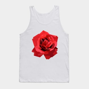 RED ROSE Tank Top